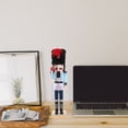 thumbnail image 2 of Festival Nutcracker Festival Decor Wood Nutcracker Soldier Festival Party Desktop Ornament, 2 of 8