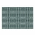 thumbnail image 1 of Vintage Cutting Board, Old Motifs with Star Shaped Flowers with Diamond Design on Crosse Geometry, Decorative Tempered Glass Cutting and Serving Board, in 3 Sizes, by Ambesonne, 1 of 2