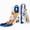 Blue Yellow, variant on DKMOCO 6-in-1 Toddler Slide, Kids Slide with Basketball Hoop & Telescope, Indoor Outdoor Playset for Toddlers 1-3, Blue Yellow