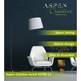 thumbnail image 6 of Aspen Creative 45702-11, One-Light Arc Floor Lamp, Transitional Design in Black, 69 1/2" High, 6 of 6