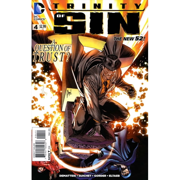 Trinity of Sin #4 VF ; DC Comic Book