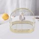 thumbnail image 2 of Gold Large-Capacity Storage Rack Plating Coffee Cup Hob Dish Rack Can Hang Most Cups, Saucers, Spoo, 2 of 5