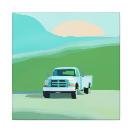 

Old Pickup Trucks - Canvas