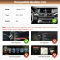 thumbnail image 2 of 12.3 Inch Ultra-Thin Touchscreen Wireless CarPlay Multimedia for BMW 5 Series F10 F11 2012-2017 NBT System Support Android Auto/Bluetoot/Mirrorlink/Siri/GPS/Rear Camera/Original Car Functions, 2 of 9