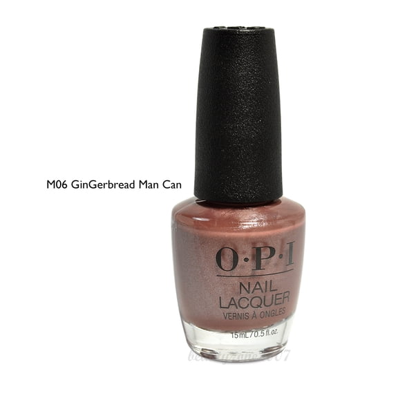 OPI Nail Lacquer (M06 - Gingerbread Man Can)