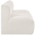 thumbnail image 6 of Bowery Hill Contemporary Cream Boucle Fabric Modular Sectional, 6 of 8