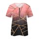 thumbnail image 4 of Blusa de manga corta con cuello en V, informal, cómoda y elegante para mujer OAVQHLG3B Store  lin121212, 4 of 5