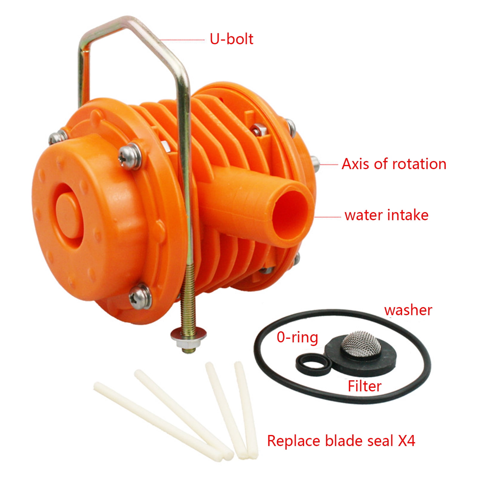 JZROCKER Lightweight Water Stable Gardening Farming Water Household Anti Rust High Pressure Drill Driven