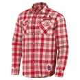 thumbnail image 2 of Men's Darius Rucker Collection by Fanatics Red St. Louis Cardinals Plaid Flannel Button-Up Shirt, 2 of 3