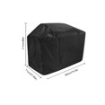 thumbnail image 4 of Cubierta para barbacoa, resistente al agua, a prueba de lluvia, para jardín, Protector para barbacoa, tela Oxford, cubiertas para parrilla reutilizables plegables, accesorio XXL Inevent HA047880-05, 4 of 7