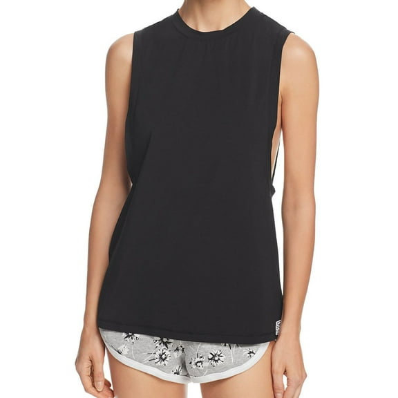 Calvin Klein Womens Crewneck Sleeveless Tank Top
