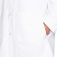 thumbnail image 4 of Landau Mens 5-Pocket, Classic Relaxed Fit, 4-Button, Notch Neck, Full-Length Lab Coat 3124, 4 of 8