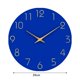 thumbnail image 2 of Reloj de pared redondo Washranp, silencioso, de madera, moderno, colgante, funciona con pilas, para decoración del hogar, la escuela y la oficina., 2 of 5