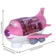 thumbnail image 2 of Vendredi Fou TIMIFIS Jouets Avion Q Mignon Avion de Passagers Modèle de Simulation Musique Lumière Rotation 360 Avion Jouet Électrique pour Enfants Cadeaux de Noël pour Enfants, 2 of 2