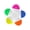 Fluorescent color, variant on Pocket Size Fluorescent Highlighter Pen Built in Spinner 5-Color-in-1 Highlighter Marker for Color Coding Card Making