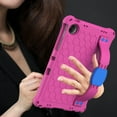 thumbnail image 3 of ELEHOLD for Samsung Galaxy Tab A11+ 2025 / A9+ 2023,11-inch Rugged Case , Shockproof Safe TPU Hand Grip Kickstand Cover with Shoulder Strap for Kids,Rose Blue, 3 of 6