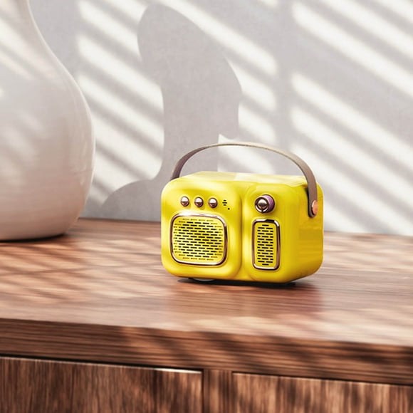 Pgyong Creative Retro Wireless Bluetooth Speaker Mini Portable Mobile Phone Nostalgic Subwoofer Outdoor Portable Small Audio