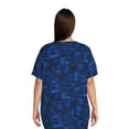 thumbnail image 3 of Terra & Sky Women's Plus Size V-Neck Tunic T-Shirt, 3 of 5