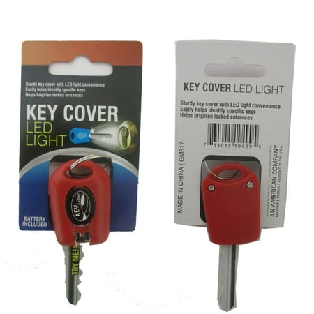Alltopbargains 1 Key Cover Led Bright Light Keychain Torch