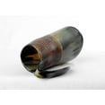 thumbnail image 2 of Viking Traders Original Medieval Viking Drinking Horn Mug Uniquely Handcrafted from Genuine Horn with Food safe coating and polished for Beer,Ale, Wine, Mead & Pagan Game of Thrones size 16oz, 2 of 4