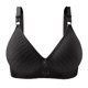 thumbnail image 1 of Gibobby Sujetadores para mujer Ropa interior sin anillo de para mujer, sujetador Sexy con espalda abierta, sujetador ultrafino de verano, ropa interior(Negro,38), 1 of 4