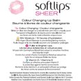 thumbnail image 3 of Softlips, Sheer Colour Changing Lip Balm Strawberry, Argan Oil and Beeswax, 2g, 3 of 3