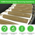 thumbnail image 4 of YORIN Trampoline pour 3-4 Enfants, Trampoline de 10 Pi pour Adultes avec Filet d'Enceinte, Panier de Basketball, Échelle, Capacité de Poids de 1000 Lb, Trampoline Récréatif Extérieur, Trampoline Robuste, 4 of 8