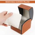 thumbnail image 5 of Luxtrada Single Watch Box Travel Case Storage Display Watches PU Leather Luxury Gift Box (Brown), 5 of 8