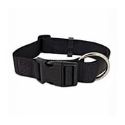 New Petmate 21410 Collar Nylon Double 1 By 26 Inch Black,1 Each