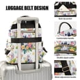 thumbnail image 4 of Cartoon Koala with Flower Plant Travel Laptop Backpack Casual Daypack Lightweight Bookbag Compartment for Business, 4 of 7