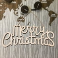 thumbnail image 6 of Raindrops 2Set Ornaments Wood Hanging Home Decor Festive Wall Hangings New Year’s Eve Party, 6 of 8