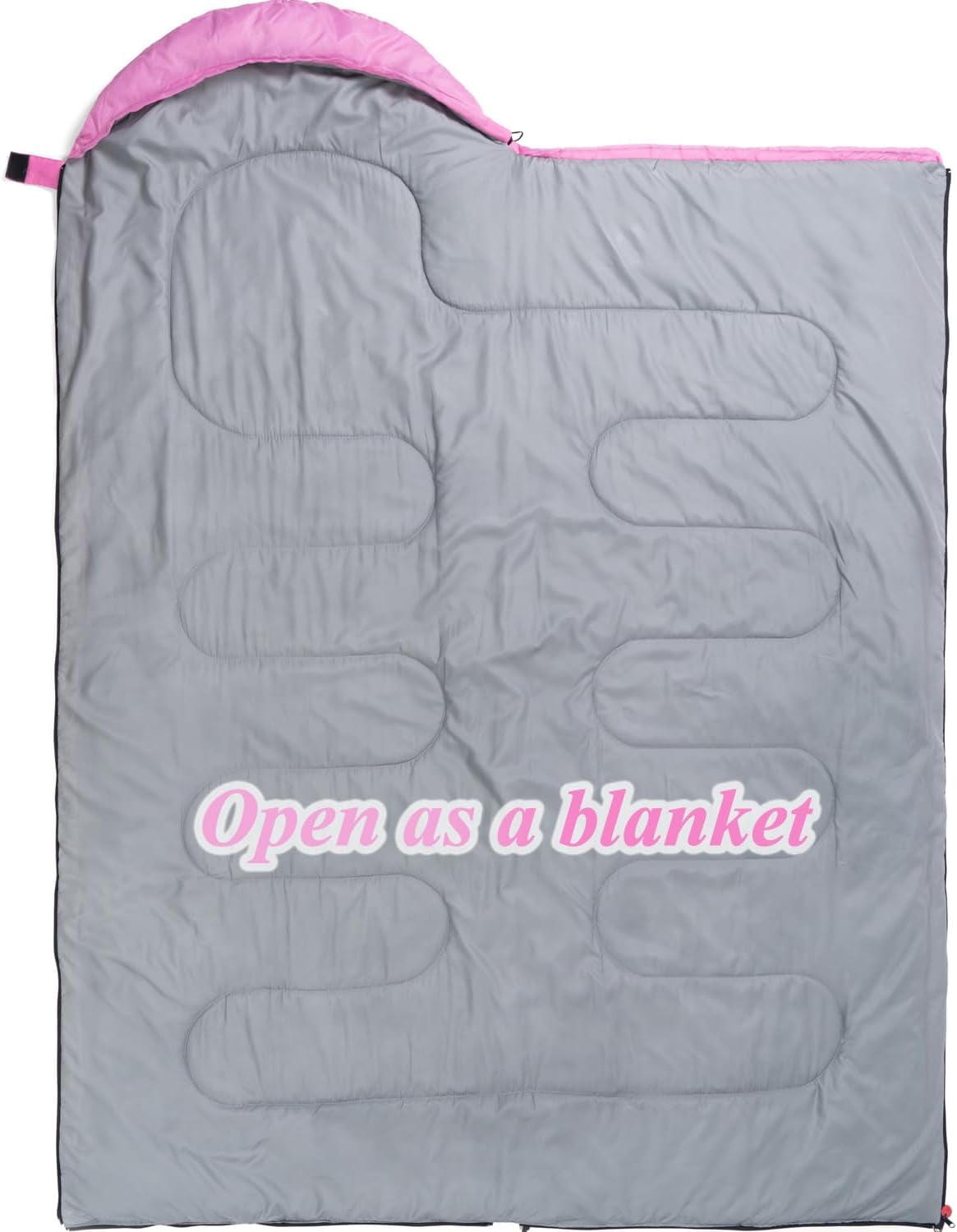 Sleeping Bag  Seasons Suitable for Adult Boys and Girls Camping and Hiking - Warm and Cold Weather Light Poop Carrying Compression Bag Suitable for Spring, Summer, Autumn, and Winter Backpacking Tra