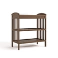 thumbnail image 3 of Graco Benton Infant Changing Table with Bonus Water-Resistant Changing Pad, Hazelnut, 3 of 12