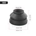 thumbnail image 6 of LLDI 1pair Car Dust Boot Covers Rubber Track Rod End And Ball Joint Boots Black Rubber Dust Boot Covers Automobile Accessories, 6 of 8