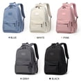 thumbnail image 1 of One 14-Inch Large Capacity Trendy Student Backpack for Junior High School Students - Durable, Water-Resistant, Multiple Compartments, Padded Shoulder Straps, Fashionable Design - Perfect for School, T, 1 of 5