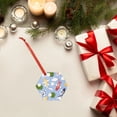 thumbnail image 6 of Hirioo Colorful Koi Fish for Acrylic Christmas Pendant Hanging Christmas Tree Ornaments, Car, Home, Office Gift Decor-Hexagon, 6 of 7
