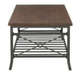 thumbnail image 5 of Powell Durkin 3-Piece Metal Occasional Table Set, Brown, 5 of 12