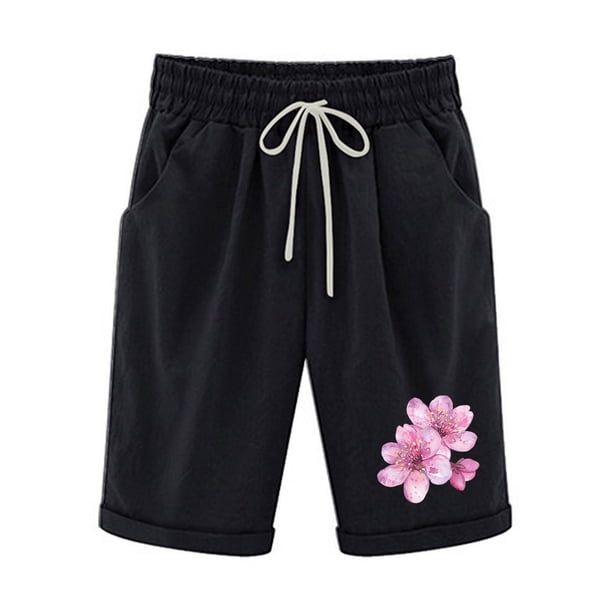 Cordón de Impresión de la Cintura Elástica Casual, Pantalones de Pijama para el Hogar, la Playa, la Ropa de Dormir Y el Uso Diario