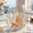 Fox A A3, variant on 3D Animal Floral Glass Tumbler, Egg Shaped Clear Stemless Drink Cup with 3D Animal Patterns, Elegant Nature Charm Glassware for Daily Sips & Housewarming Present Seven-spotted ladybug