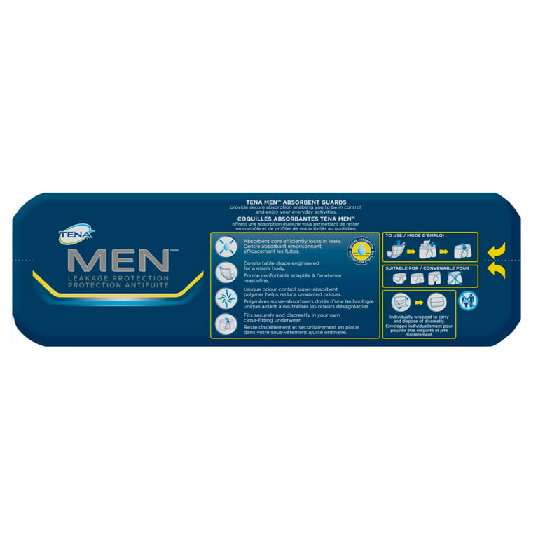 Tena Men Incontinence Protector, Level 1, 24 Count (Pack Of 1)
