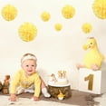 thumbnail image 3 of relayinert Paper flower ball light yellow 3101, 3 of 9