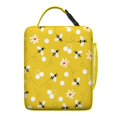 thumbnail image 6 of Hive Insulated Lunch Bag Box Teen Reusable Lunch Bag Fit Most Bento Boxes Lunch Tote Portable Bag Work Travel, 6 of 6