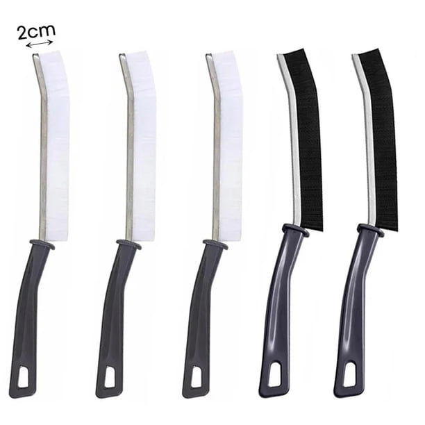 Cepillo de limpieza de huecos, herramienta de limpieza de huecos, cepillo multifuncional, aplicar a la persiana de la cocina, 4 piezas