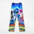 thumbnail image 3 of Power Rangers Pajama Pants Sleep Pants Soft Elastic Waist Pajama Bottoms Lounge Pants with 2 Pockets, 3 of 7