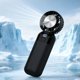 thumbnail image 1 of Digital Display Mini Handheld Fan USB Portable Outdoor Standable Three-speed Turbine Handheld Fan, 1 of 5