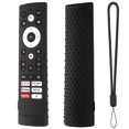 thumbnail image 1 of Silicone Case Compatible For Hisense ERF3V90H 100L5G-DLT100B Tv Remote Dust-proof Cover Sleeve With Lanyard, 1 of 9