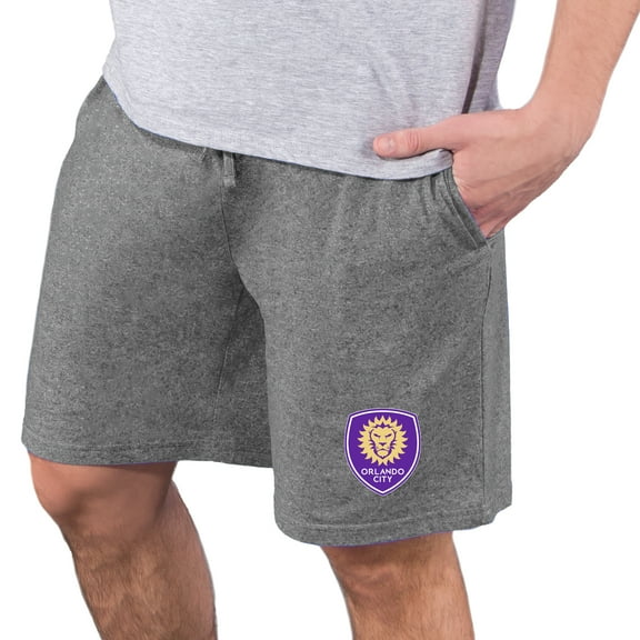 Men's Concepts Sport Charcoal Orlando City SC Quest Knit Jam Shorts