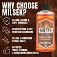 thumbnail image 3 of Milsek Leather & Vinyl Cleaner & Conditioner, 12-Ounce, Pack of 4, 3 of 6