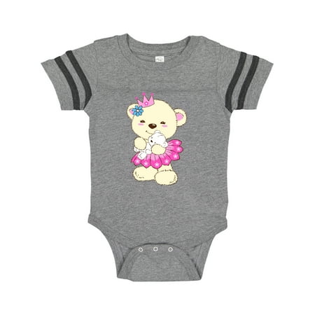 

Inktastic Princess Bear Gift Baby Girl Bodysuit