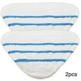 thumbnail image 3 of 2pcs =Washable Mop cloths for BELDRAY BEL0636 Microfibre Steam Cleaner Mop Pads, 3 of 5